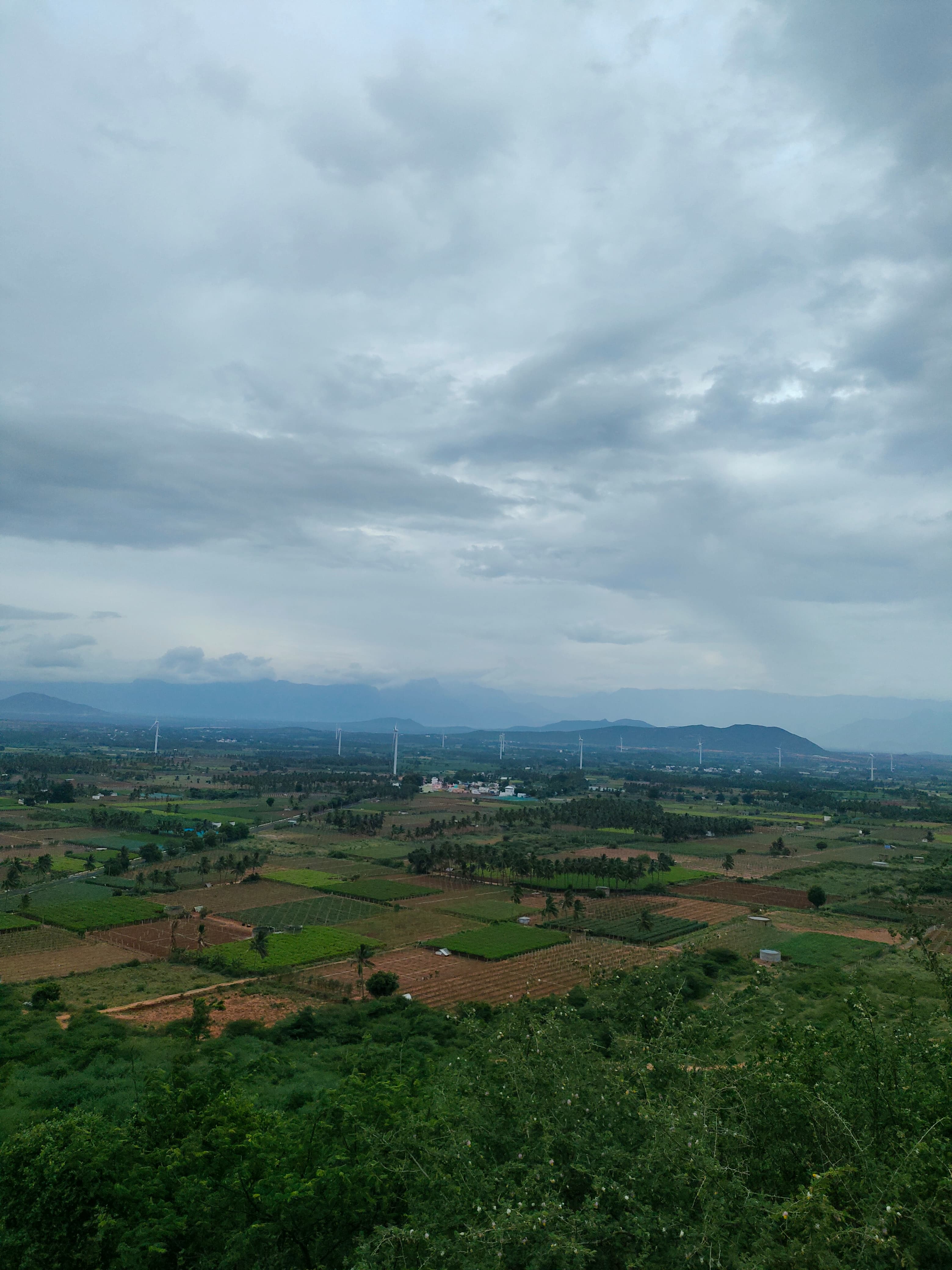view point on the way to meghamalai